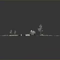 Military Tank Featuring Camouflage Paint Six Wheeled Design Soldiers And Mounted Weapons