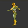 Science Fiction Warrior Future Warrior Next Generation Warrior Super Soldier Magic Warrior Super Soldier Science Fiction Soldier 3d model