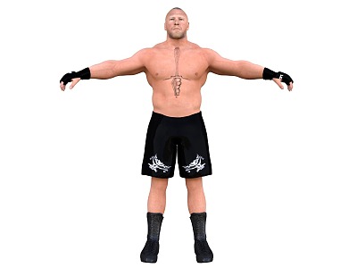 WWE Players model