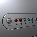 Kitchen Appliances Modern Dark Gray Ice Makers With White Trim Control Panels And Ventilation Grilles