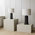 Modern table lamp 3d model