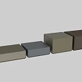 Modern Gray Washbasin Design With Vertical Stripes And Color Options