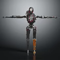 Modern Robot Toys 3d model