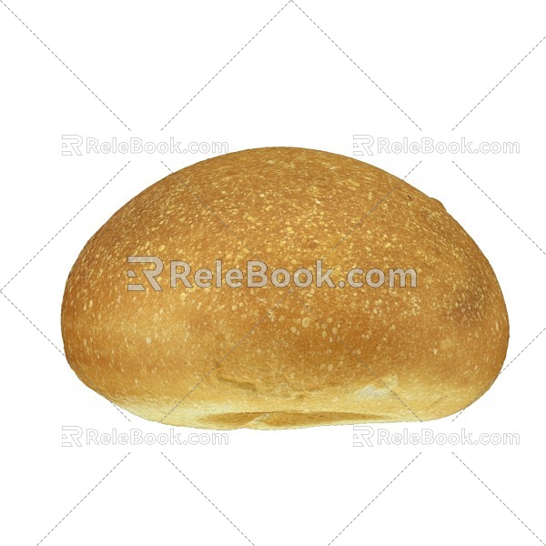 French Bread 3d model