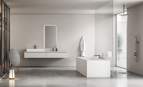 Modern bathroom 3d model