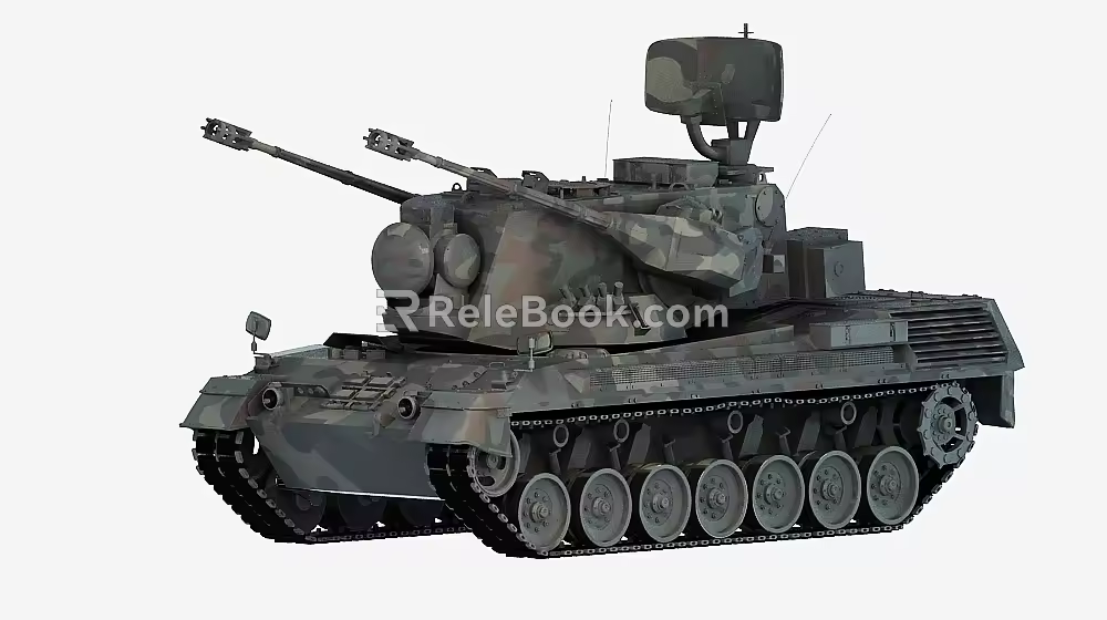 Tank Prevention and Control 3d model
