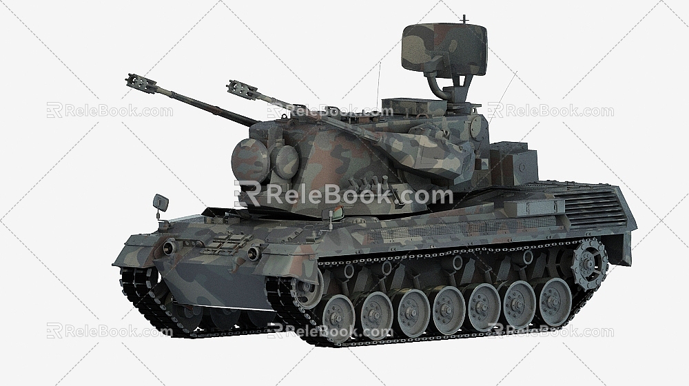 Tank Prevention and Control 3d model