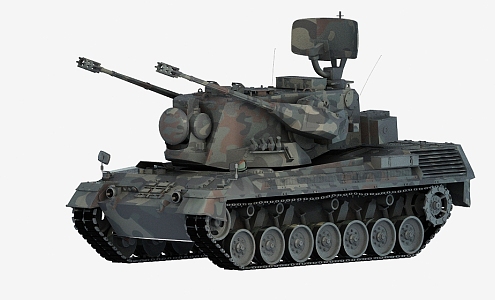 Tank Prevention and Control 3d model