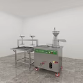 Stainless Steel Commercial Kitchen Appliances With Mobile Grinding Machine And Operating Table