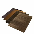 Square Rugs in Brown Purple and Dark Tones with Soft Textured Surface for Interior Design