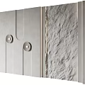 Silent background wall 3d model
