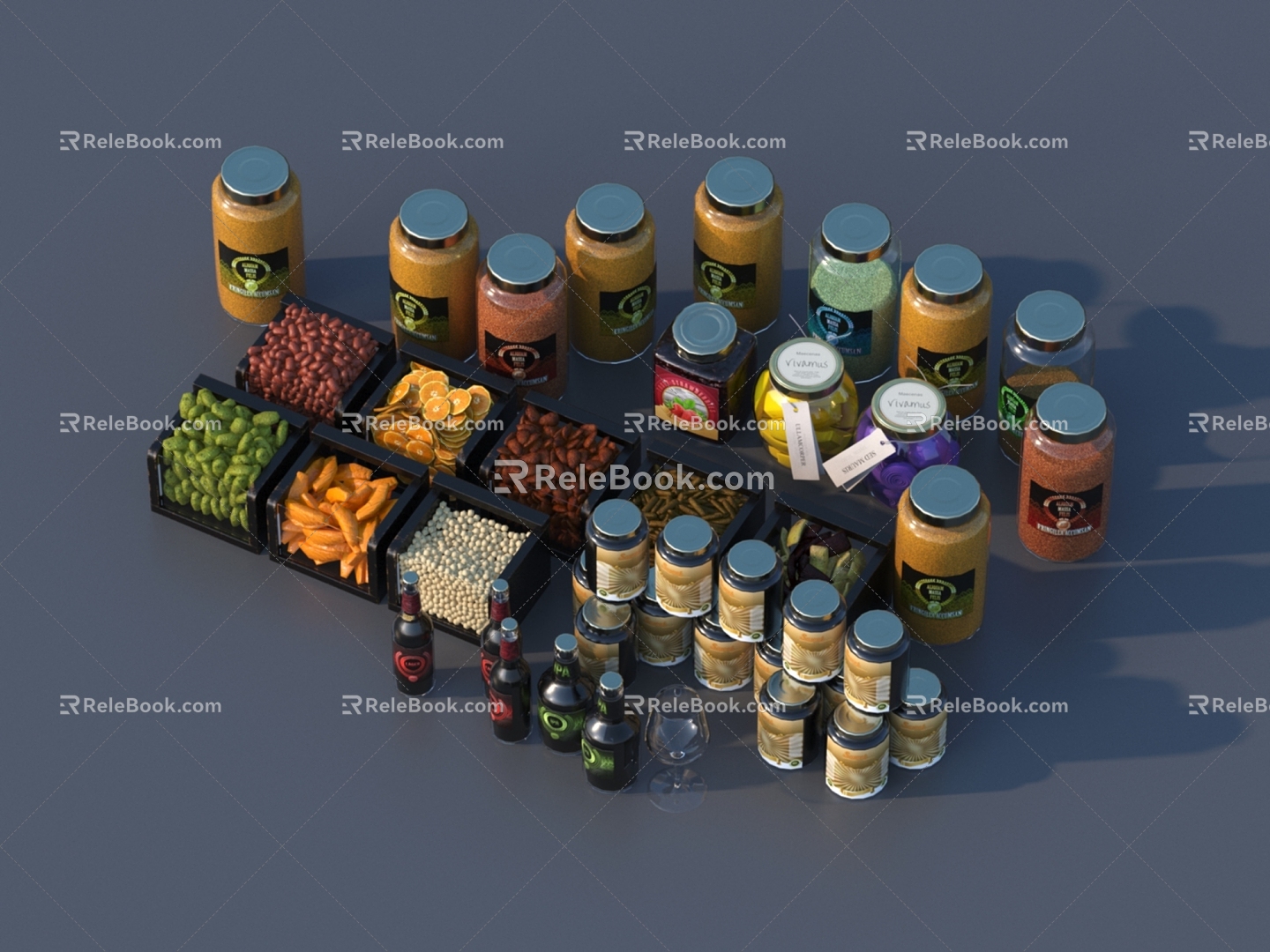 3D Model of Food 3d model