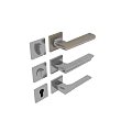 Modern Metal Door Handles And Lock Hardware Decorative Set Collection