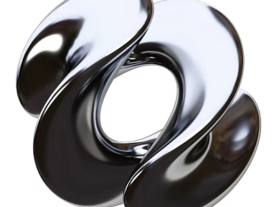 Modern Iron Art Decorations Metal Decorations 3d model