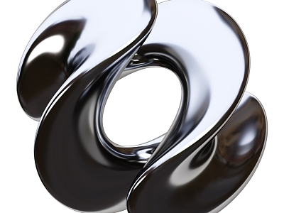 Modern Iron Art Decorations Metal Decorations 3d model