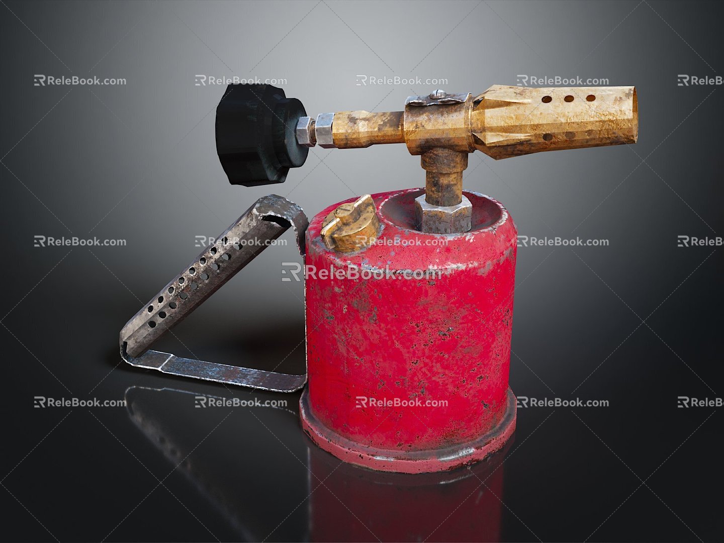 Blow torch blow pipe welding torch welding lamp spray gun daily necessities daily necessities 3d model