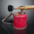 Blow torch blow pipe welding torch welding lamp spray gun daily necessities daily necessities 3d model