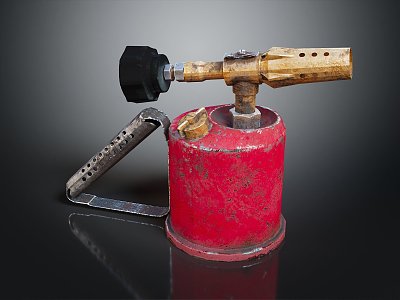 Blow torch blow pipe welding torch welding lamp spray gun daily necessities daily necessities 3d model