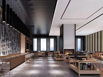 Hall 3d model
