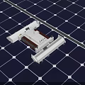 Smart Machine Maintaining Solar Panel Array For Efficient Renewable Energy 3d model