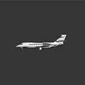 Sleek Modern Passenger Jet Exterior With White Gray Body Red Accents And Aerodynamic Wings