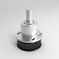 Industrial equipment 1171 Industrial reducer 3d model