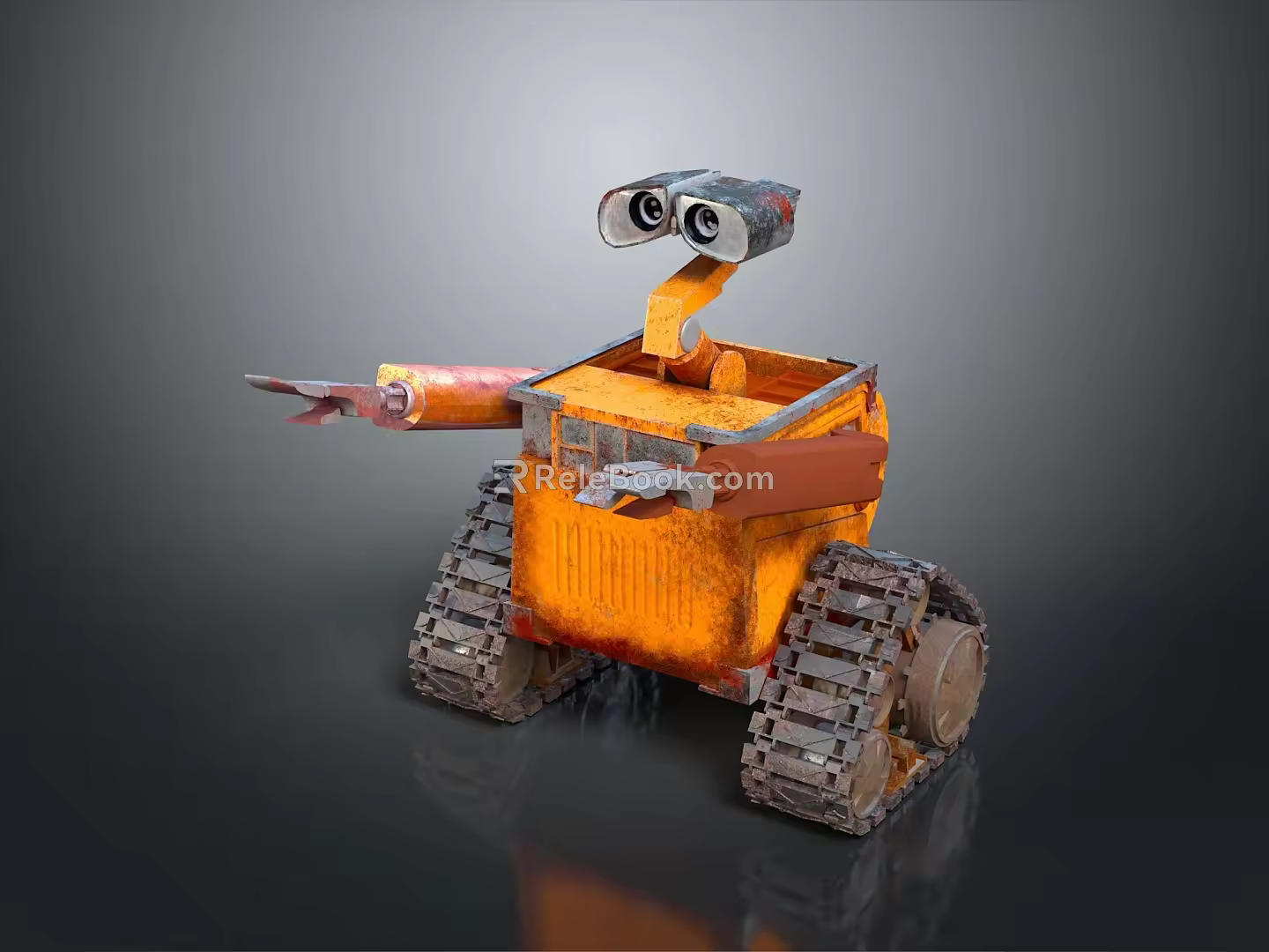 Robot Number Five Robot Sci-Fi Robot Character 3d model