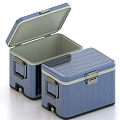 Cold chain transport box 3d model