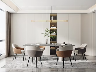 Modern Restaurant 3d model