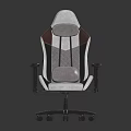 Ergonomic Office Chair With Padded Backrest Adjustable Armrests Wheeled Base And Neutral Tones Design