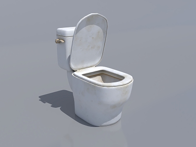 Old toilet stain 3d model