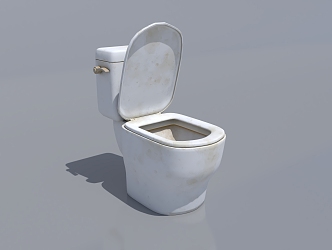 Old toilet stain 3d model