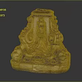 Modern Columns Stone Columns Stone Columns Old Stone Columns 3d model
