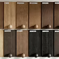 Wooden Wall Panels Featuring Various Wood Grain Colors And Textured Designs For Interior Decoration
