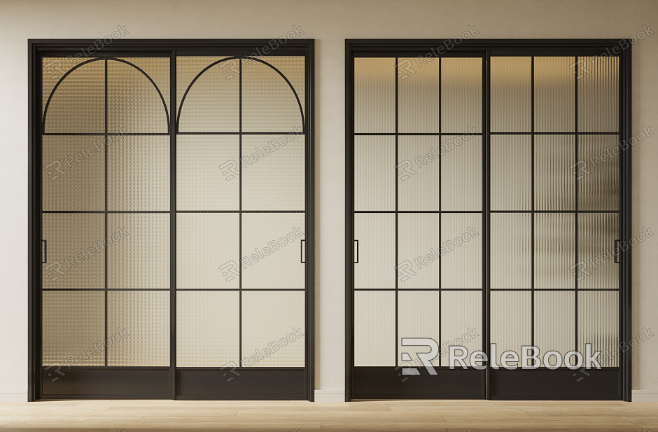 French sliding door glass sliding door model