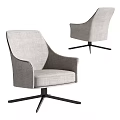 Poliform single sofa 3d model
