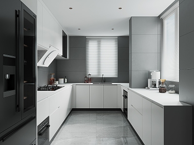 Modern Kitchen 3d model