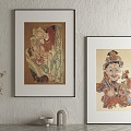 New Chinese Decorative Painting 3d model