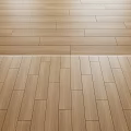 Natural Light Brown Wooden Flooring With Smooth Grain And Plank Design
