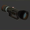 Infrared Steiner Laser Pistol Light Source Firearm Sight Firearm Device 3d model