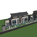 Modern Townhouse Exterior Design With Multiple Windows Balconies And Landscaped Garden