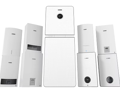 Water Heater Appliances Household Machines Smart Appliances Gas Hot Water Bosch Water Heater 3d model