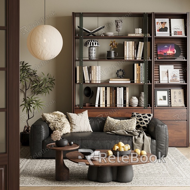 Middle Style Living Room model