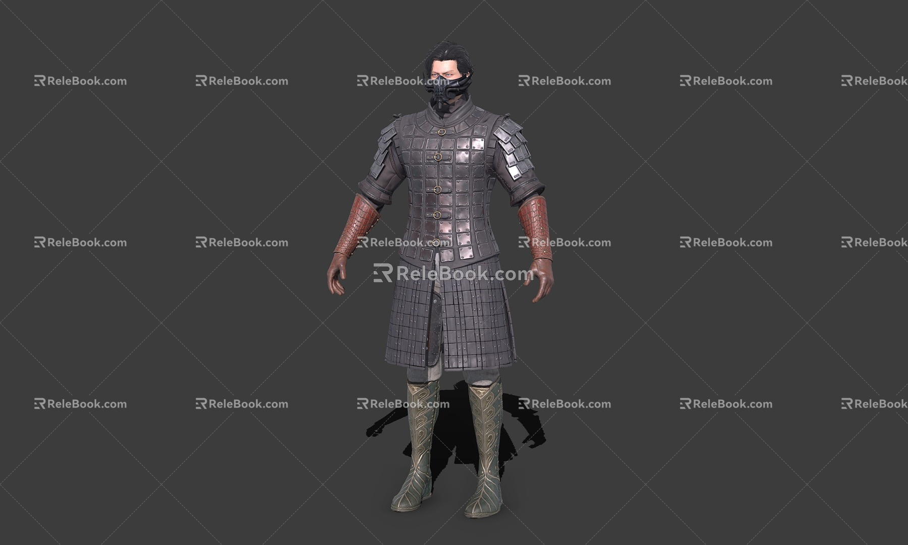 Knight Warrior Soldier Mercenary 3d model