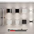 Modern wall lamp 3d model