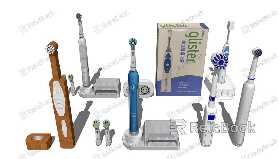 Modern electric toothbrush model