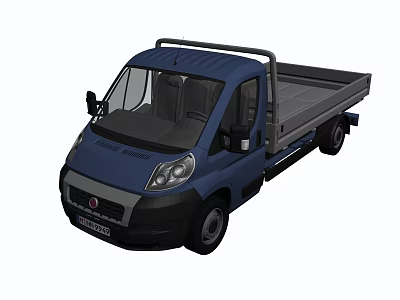 Modern Car Transporter Truck Wagon 3d model Modern Car Transporter Truck Wagon 3d model