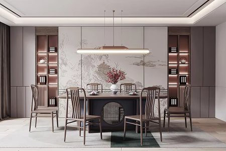 New Chinese Restaurant 3d model