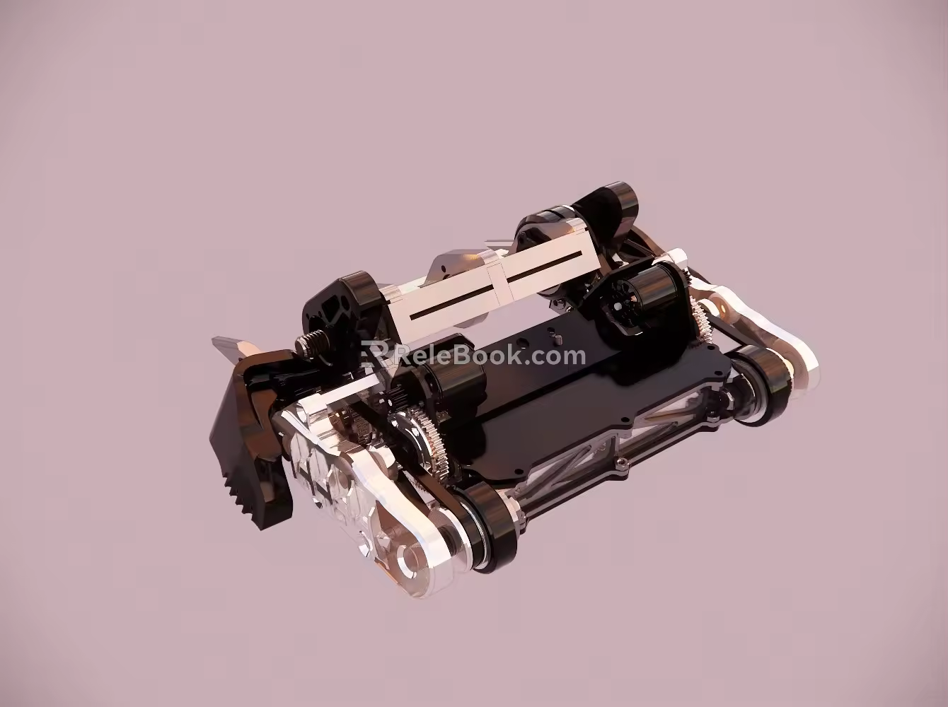 Intelligent robot competitive robot 3d model