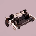 Intelligent robot competitive robot 3d model